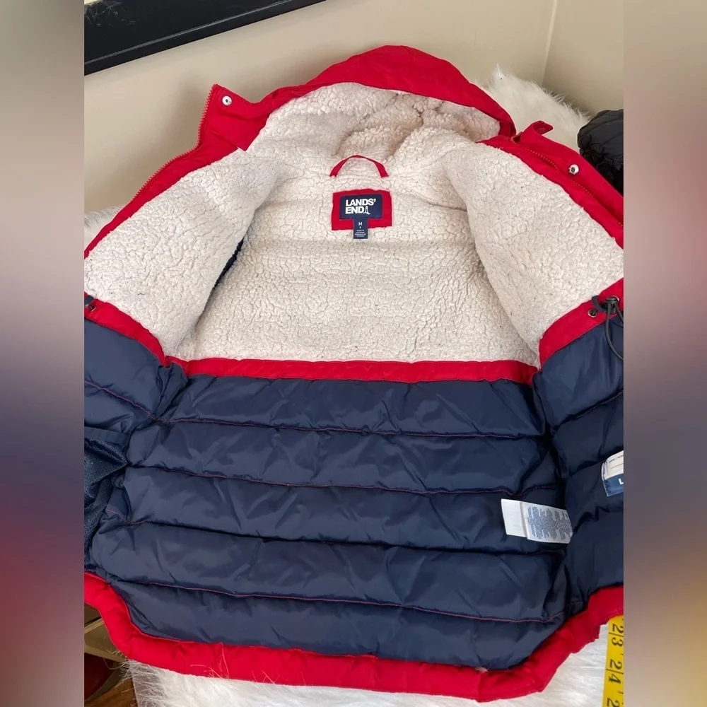 Lands End two coats